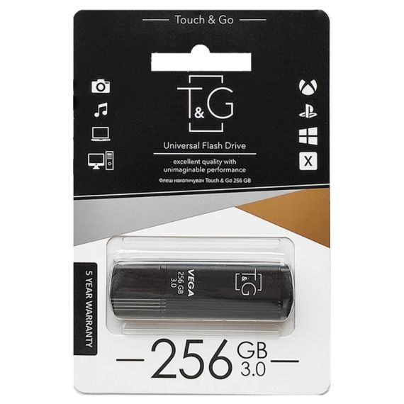 Флеш-драйв USB 3.0 Flash Drive T&G 121 Vega Series 256GB | Зображення 2