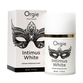 Крем для освітлення шкіри Orgie – Intimus White (50 мл) посиленої дії, підходить для всіх зон Sex Aura