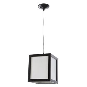 Люстра подвесная деревянная E14 40W BK (BKL-236S/1)