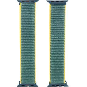 Ремінець Nylon для Apple Watch 38/40/41/42mm(ser.10) Жовтий / Bright Yellow