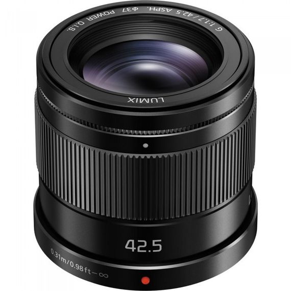 Объектив Panasonic Micro 4/3 Lens 42.5mm f/1.7 ASPH. POWER O.I.S. Lumix G (H-HS043E-K) | Зображення 2