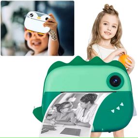 Дитячий фотоапарат з термодруком M05 GREEN