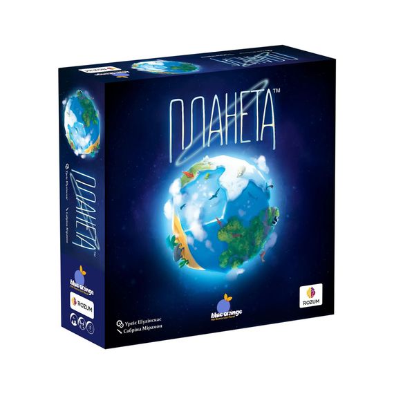 Настольная стратегическая игра Планета R017UA 4 основы планет