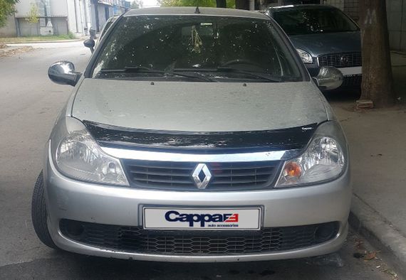 Дефлектор капоту (EuroCap) для Renault Symbol 2008-2013 рр | Зображення 5