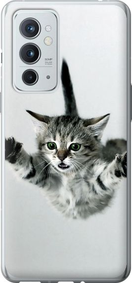 Чехол на OnePlus 9RT Летящий котёнок "2322u-2520-17620"