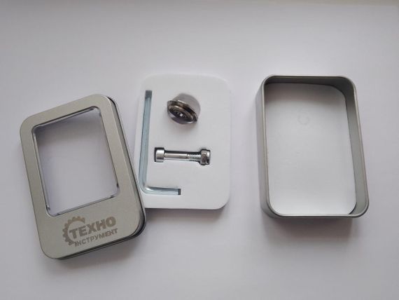 Колесо (ролик, нож) с подшипником, для плиткореза, из карбид вольфрама, 22х6х6мм, "Техно Инструмент" | Зображення 1