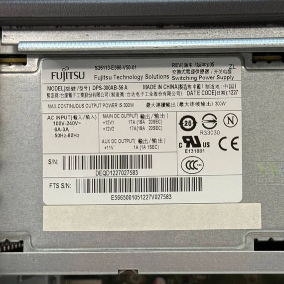Компьютер Fujitsu Celsius W420 Tower / Intel Core i5-3470 (4 ядра по 3.2 - 3.6 GHz) / 8 GB DDR3 / 500 GB HDD / Intel HD Graphics 2500 / DVD-ROM б/у | Зображення 5
