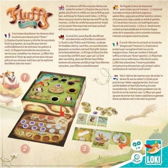 Настольная игра Fluffy Valley (Долина Пушистиков) | Зображення 3