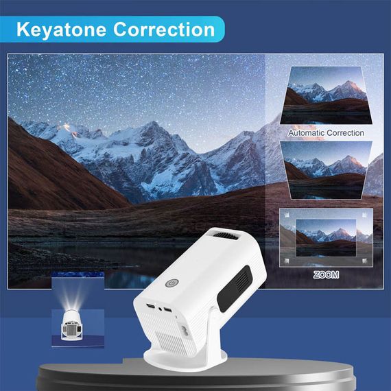 Проектор 4k Android HP330 White | Зображення 1