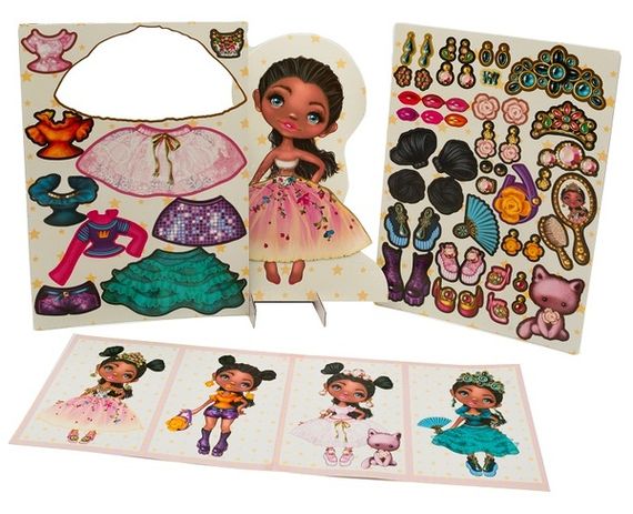 Настільна гра I AM Одягни ляльку PRINCESS