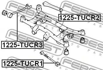 Важіль підвіски (задній/поперечна) Tucson 04-10, FEBEST (1225TUCR2) | Зображення 3