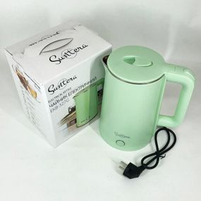 Электрочайник Suntera EKB-327G 1.8Л, стильный электрический чайник, электронный чайник, LV-380 чайник дисковый