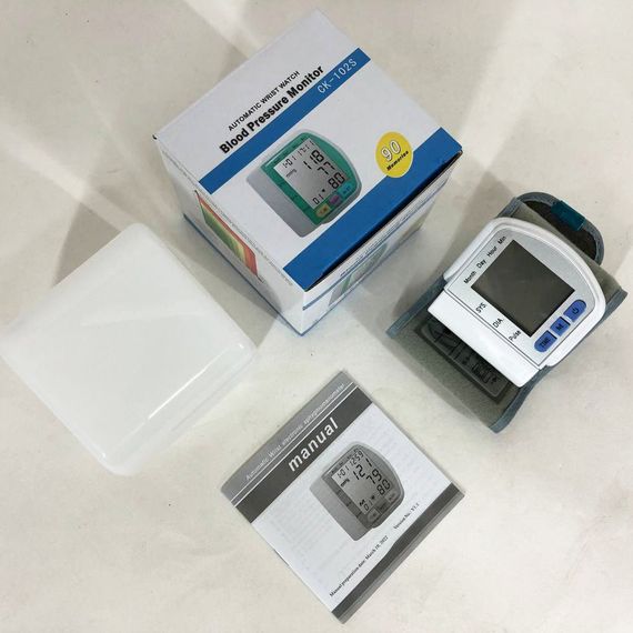 Тиск міряти SmartTech CK-102S, Хороший апарат для вимірювання тиску, Автоматичний AT-104 зап'ястний тонометр | Зображення 3