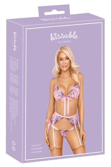 Комплект білизни Bra Set Embroidery L/XL | Зображення 4