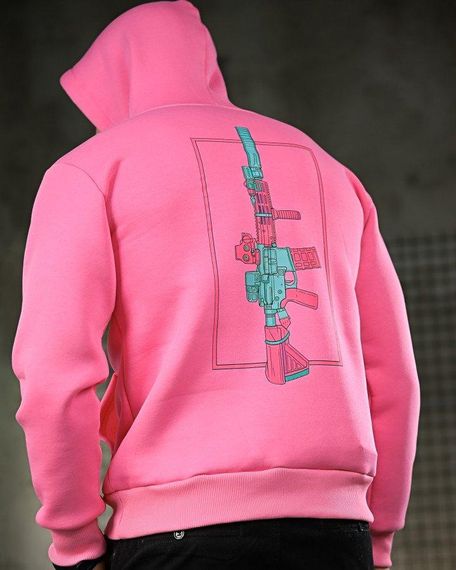 Мілітарі худі на флісі GENESIS M14 pink ПП8068 | Зображення 3