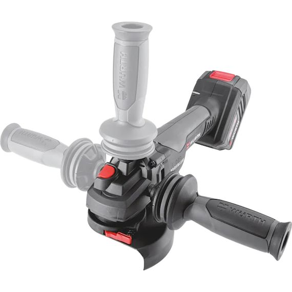 Акумуляторна кутова шліфмашина AWS 18-125P, M-CUBE, без АКБ та ЗП, картон | Зображення 2