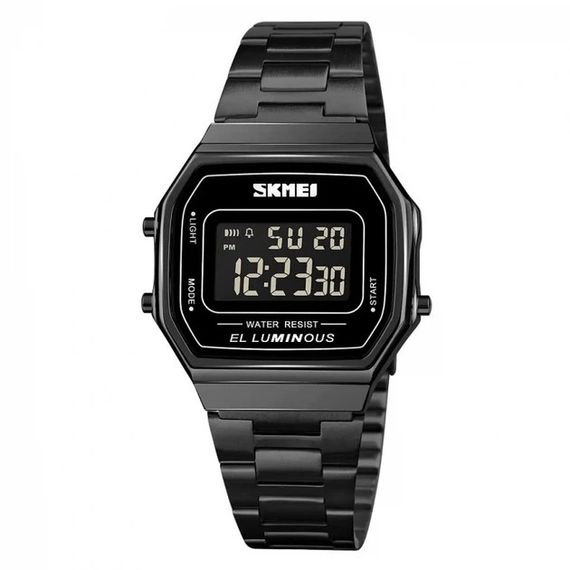Годинник наручний чоловічий Skmei 1647BK чорний