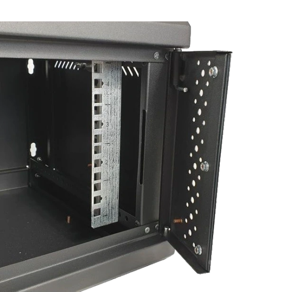 EServer 4U 600х350х284, скло, чорна Шафа - Серверні шафи | Зображення 1