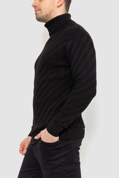 Гольф чоловічий, колір чорний, 161R696 | Зображення 2