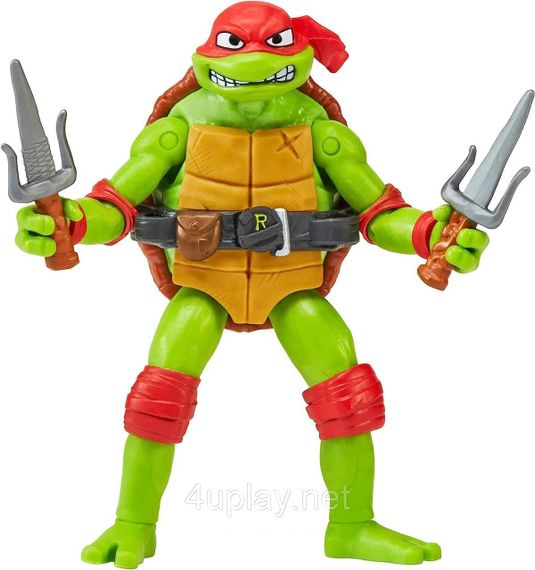 Фігурка Черепашки-ніндзя Рафаель 12 см Teenage Mutant Ninja Turtles Mutant Mayhem 4.6” Raphael TMNT Оригінал | Зображення 2