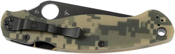Ніж Spyderco Military 2 Black Blade Camo | Зображення 3
