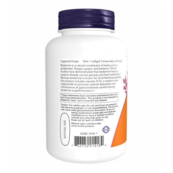 Berberine Glucose Support - 90 sgels | Зображення 2