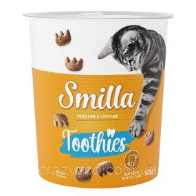 Ласощі для котів Smilla Toothies для зубів 125 гр 016507