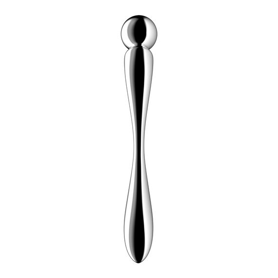Металевий дилдо Satisfyer Star Force 2, двосторонній, можна нагрівати та охолоджувати | Зображення 2