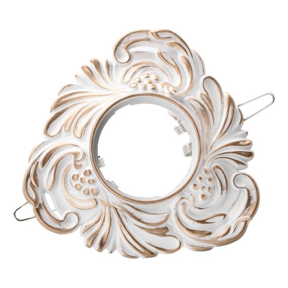 Светильник точечный декоративный HDL-M19 MR16 WH/G | Зображення 1