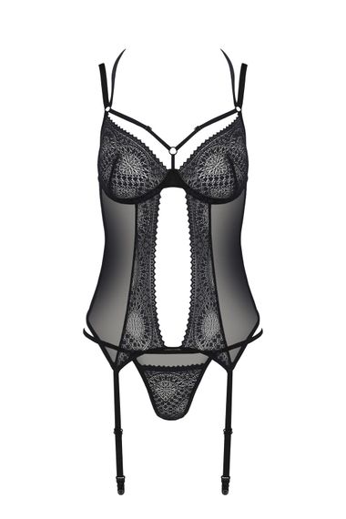 Корсет Passion DROSERA CORSET Черный 2XL/3XL | Зображення 3