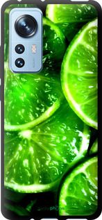 Чохол на Xiaomi 12 Зелені часточки лимона "852b-2555-2448"