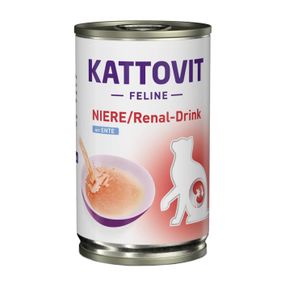 Суп для котів із захворюваннями нирок Kattovit Veterinary Niere Renal Drink, 135 гр