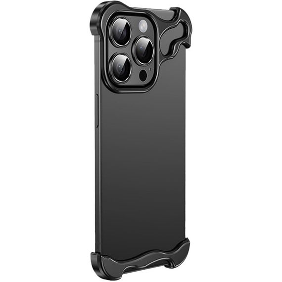 Чохол бампер металевий Epik Bumper для Apple iPhone 13 Pro, Чорний