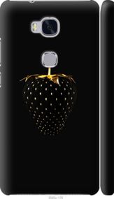 Чохол на Huawei Honor 5X Чорна полуниця "3585m-176-24368"