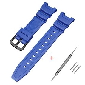Ремінець для Casio SGW-100 Blue BK