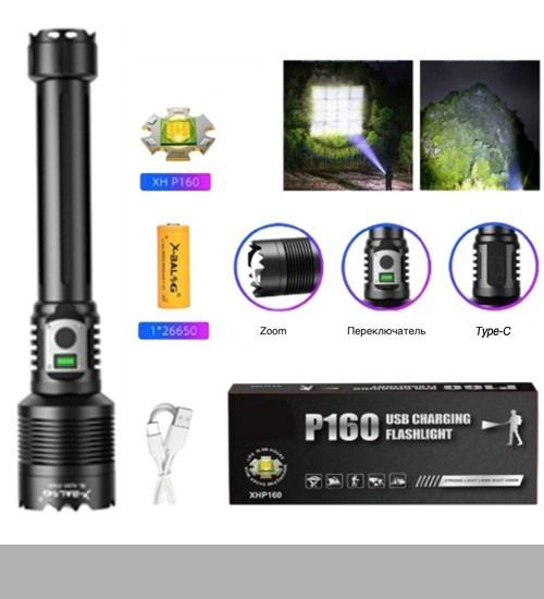 Ліхтар Zoom Power Bank XPRO BL-G200-P360 (47483-200_544)