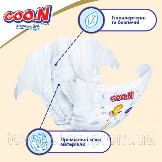 Подгузники Goo.N Premium Soft для детей (XL, 12-20 кг, 40 шт) | Зображення 4
