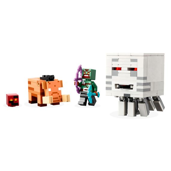 Конструктор LEGO Minecraft Засідка біля порталу в Нижній світ 352 деталей (21255) | Зображення 2