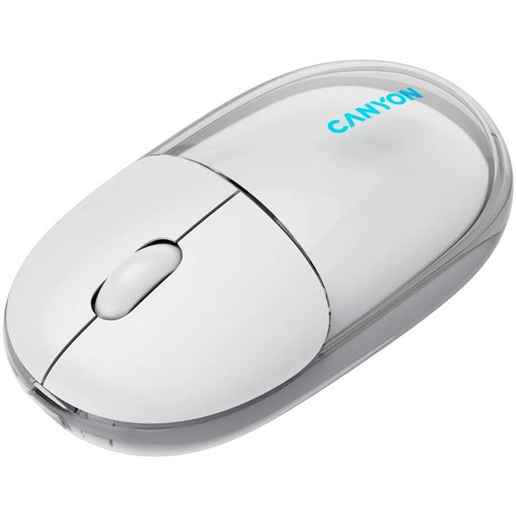 Мышь компьютерная безпроводная Canyon OnClick 24 White CNS-CMSW24W белая | Зображення 4