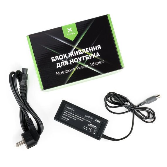 Блок живлення до ноутбуку Vinga Lenovo 65W 20V 3.25А 7.9*5.5 (VPA-2032-LN7955-101) | Зображення 3