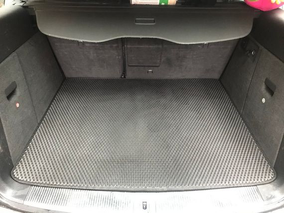 Коврик багажника V1 (EVA, черный) для Volkswagen Touareg 2002-2010 гг