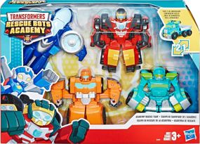 Подарунковий набір Трансформери Боти-рятувальники Академія Оригінал Hasbro Transformers Rescue Bots Academy