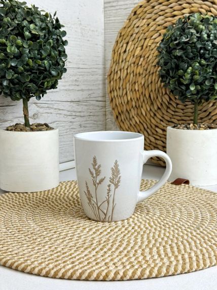 Кружка Intrendo Wheat Calm IN0038WHE 380 мл біла | Зображення 1