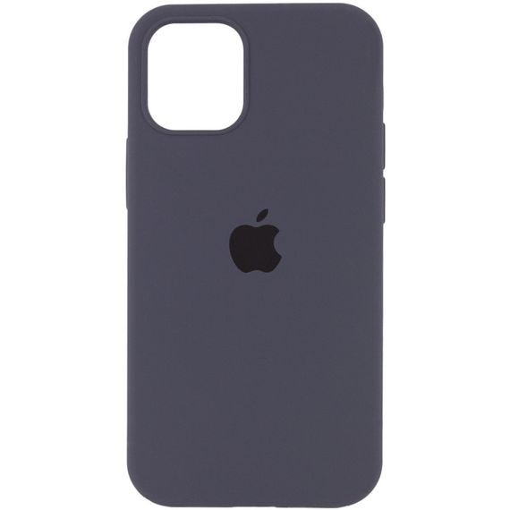 Чохол Silicone Case Full Protective (AA) для Apple iPhone 14 Plus (6.7") Сірий / Dark Gray