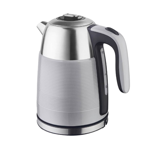 Електрочайник 1,7л 1850-2200W метал (диск) сірий MR-051-GREY Maestro