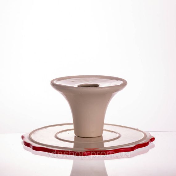 Тортівниця порцелянова на ніжці New Year Ø21 (см) CR-1-6 | Зображення 2