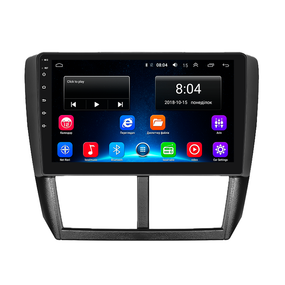 Штатная магнитола 9" Lesko для Subaru Forester III 2007-2011  4/64Gb/ 4G/ Wi-Fi/ CarPlay Premium Субару