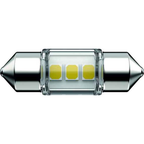 Світлодіодна лампа PHILIPS 11860CU70X1 C5W/C10W LED Ultinon Pro7000 Festoon SV8.5 WHITE 6000K 30mm 12V (1 шт) | Зображення 1