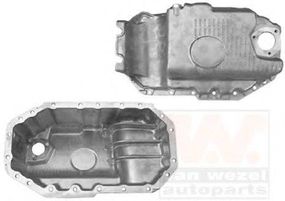Піддон, масляний картера двигуна VAG Golf IV 1.41.6 16v (вир-во Wan Wezel) VAN WEZEL 5888077 на VW GOLF Mk IV (1J1)