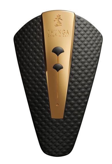 Кліторальний вібратор Shunga Obi Black, Черный